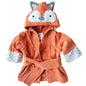 Baby Aspen "Utterly Adorable Cow Hooded Towel/Baby Robe, 0-9 Months