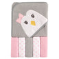 Luvable Friends Unisex Baby Hooded Towel with Five Washcloths, Cotton,Polyester,Ikat Elephant, One Size