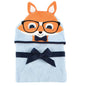 Hudson Baby Unisex Baby Cotton Animal Face Hooded Towel, Pretty Elephant, One Size
