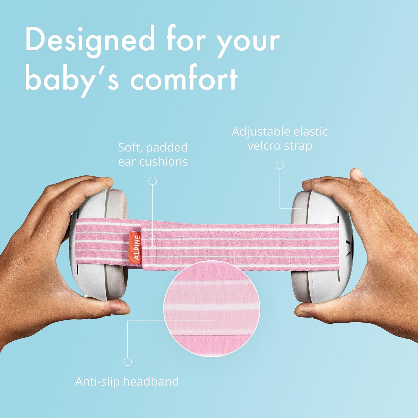 Alpine Muffy Baby Ear Protection for Babies and Toddlers up to 36 Months - CE & ANSI Certified - Noise Reduction Earmuffs - Comfortable Baby Headphones Against Hearing Damage & Improves Sleep - Green