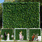 Artificial Luxury‌ Flower Wall Panels, Gorgeous 3D Silk Floral Backdrop for Wedding, Baby Show, Party and Home Decor, Quick Assembly/Storage, Eco ＆ Pet Friendly, 2 pcs, Each Panel 2*8 ft.