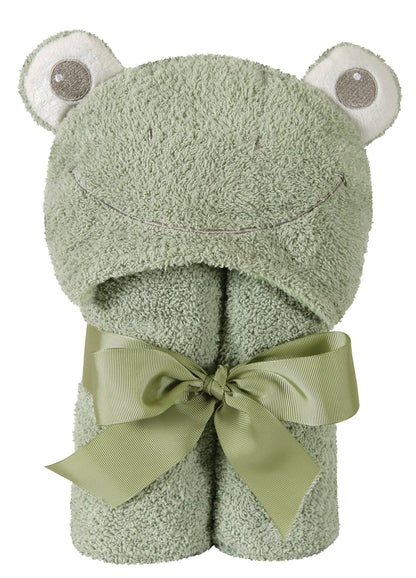 Stephan Baby Terry Plush Hooded Bath Towel, Frog, 0-24 Months