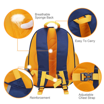 Toddler Backpack for 1-3 Year Old Girls & Boys Waterproof 3D Animal Cartoon Rabbit Design Kids Travel Backpack Lightweight Preschool Daycare Bag with Adjustable Straps(Little White Rabbit)