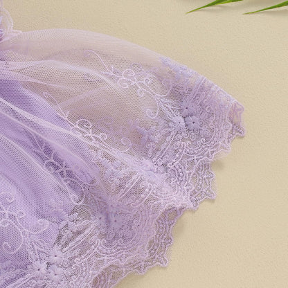 Mubineo Baby Girl Summer Clothes Lace Romper Skirt Dress Princess Outfits Sleeveless Flower Newborn Outfit