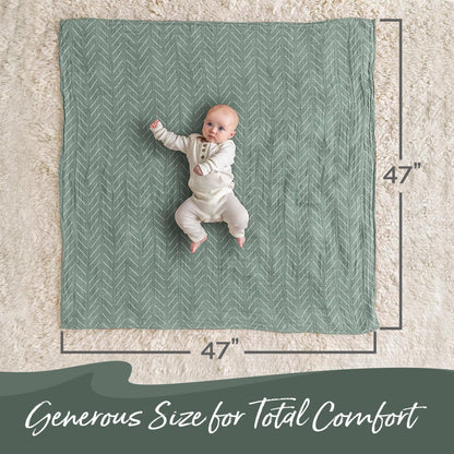 Itzy Ritzy Breastfeeding Boss Multi-Use Cover – A Nursing Cover, Swaddle, Car Seat Cover, Tummy Time Mat & Burp Cloth All in One – Made of Soft Muslin Fabric & Measures 47” x 47” (Taupe Stripe)