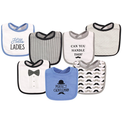 Hudson Baby Unisex BabyCotton Bibs
