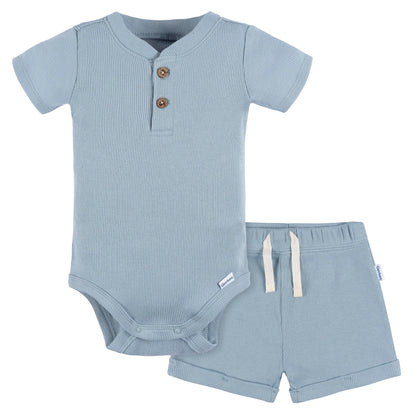 Gerber Baby Bodysuit and Short Set