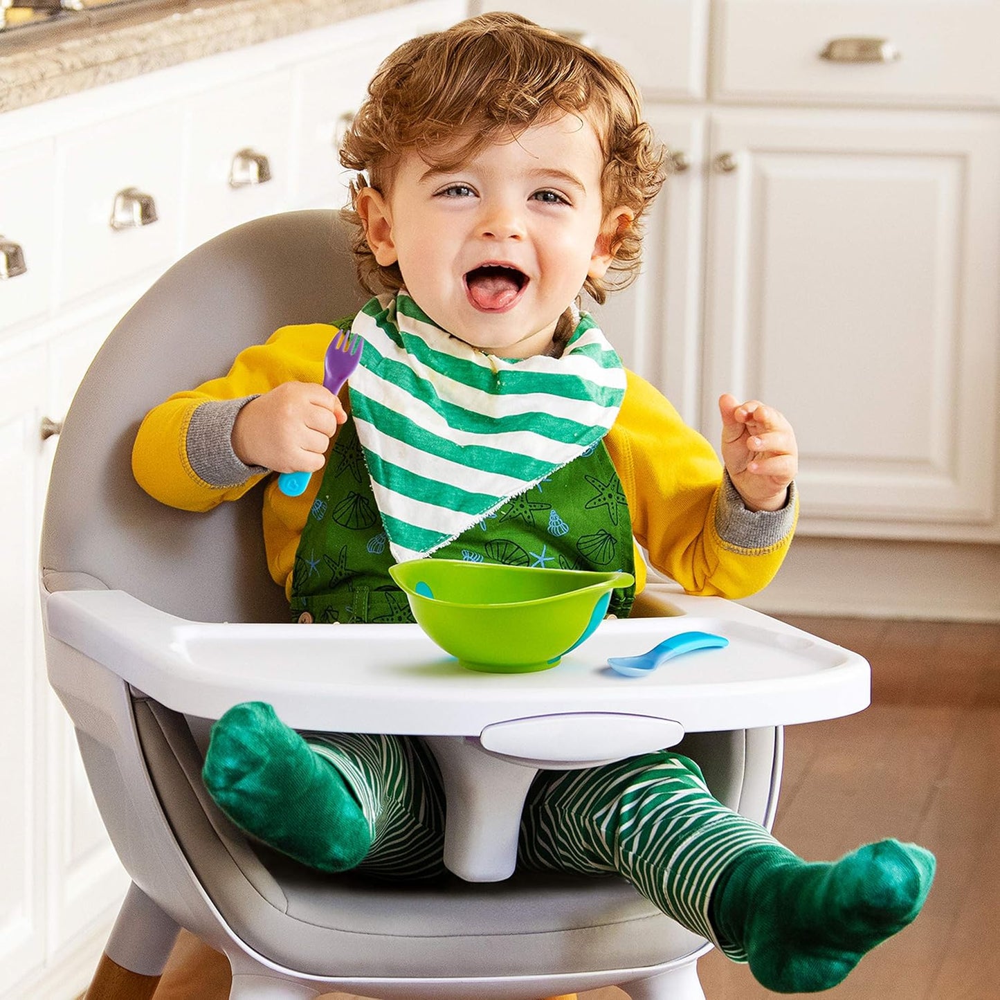 Munchkin® ColorReveal™ Color Changing Toddler Forks and Spoons, 6 Pack
