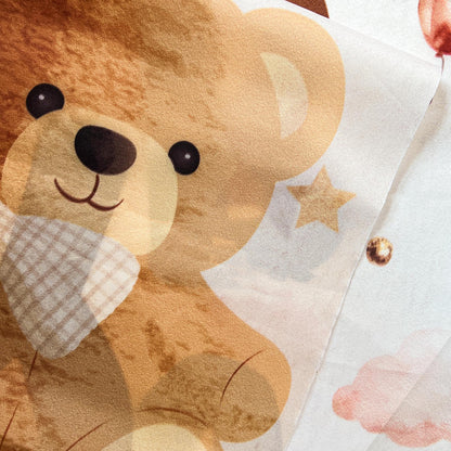 umoni Teddy Bear Banner, We Can Bearly Wait, Brown Glitter, Baby Shower Decorations, Gender Reveal Party Supplies, 19.0x70.0 inches