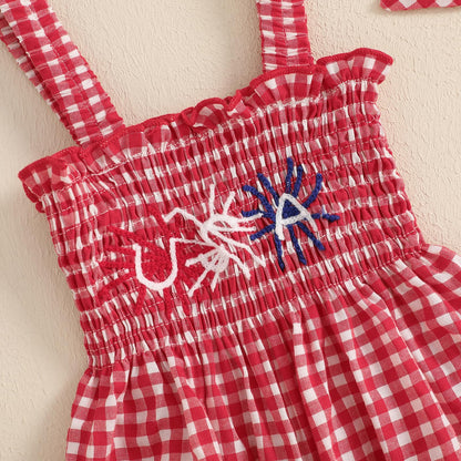 FOMOYUU Infant Newborn Baby Girl Ruffle Sleeveless Romper Summer Clothes Outfit with Cute Floral Print Jumpsuit