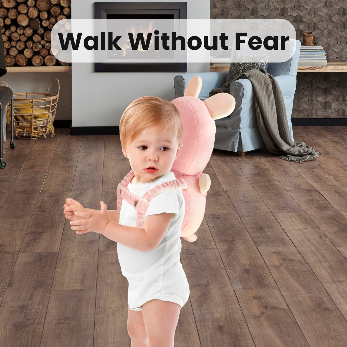 Baby Head Protector Backpack for Falling Crawling and Walking Toddler Essentials Harness Infant Koala Toys Helmets Baby Lover Gifts for 0.5-3 Years 6-12 Months