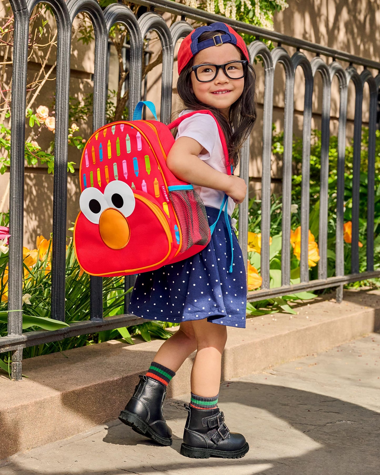 Skip Hop Unisex Baby Mini Backpack, Elmo