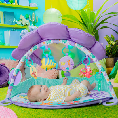 Bright Starts Disney Baby Finding Nemo Mr. Ray Ocean Lights & Music Gym, Ages Newborn +