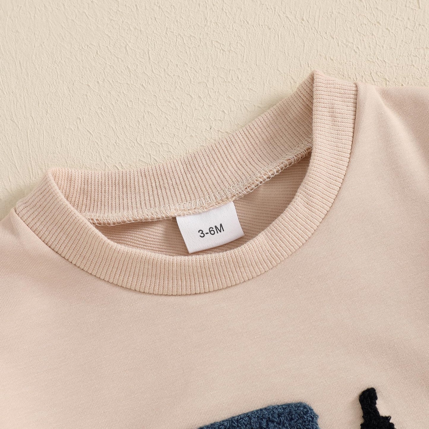 Baby Boy Summer Bubble Romper Tractor Embroidery Short Sleeve Bodysuit Infant Cute Outfit Farm Clothes