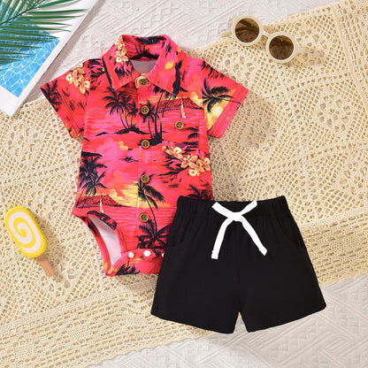 Baby Boy Hawaiian Outfit