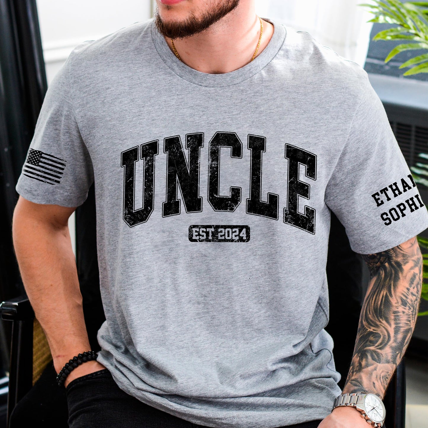 Personalized Custom Grandpa Shirt, Fathers Day Shirt Gifts for Grandpa, Gifts for Dad
