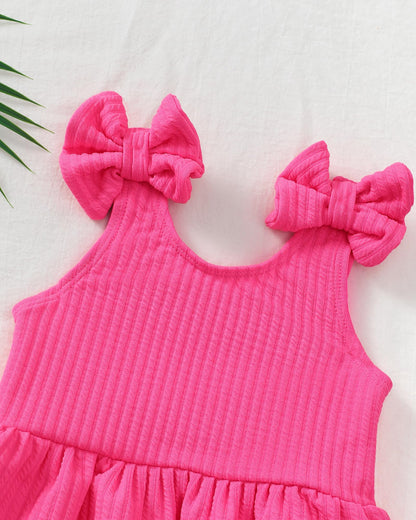 Mioglrie Baby Infant Swimsuit Girl Toddler Bathing Suit Girl Summer Beach Bikini Tankini Swimwear Hat 3-24 Months 2t-5t