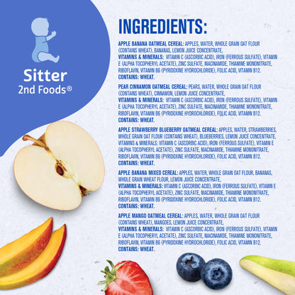 Gerber Stage 2 Baby Food, Super Blends Puree Tubs, No Added Colors or Flavors, Baby Puree, Variety 32-Pack