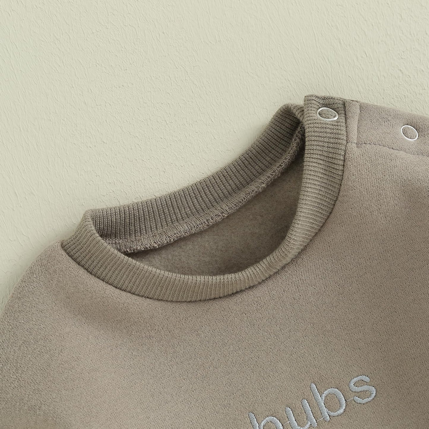 VISGOGO Newborn Infant Baby Boy Girls Oversized Romper Little Dude Sweater Onesie Coming Home Outfit Neutral Clothes