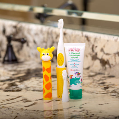 Nuby Electric Toothbrush with Animal Character, Monkey