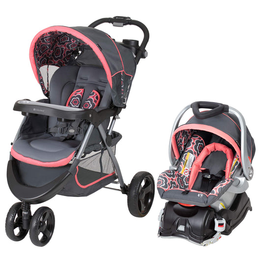 Baby Trend EZ Ride 35 Travel System, Doodle Dots