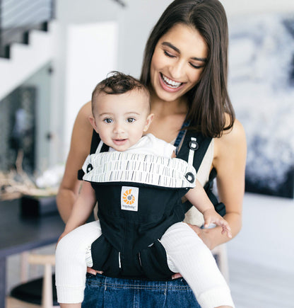 Ergobaby Carrier, 360 All Carry Positions Baby Carrier, Limited Edition Keith Haring, Black