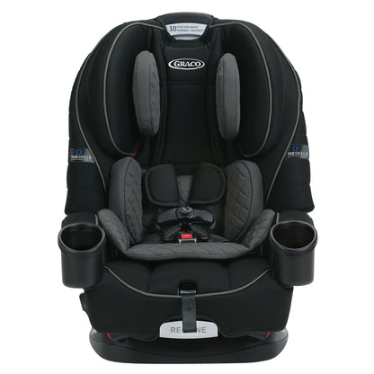 Graco 4Ever DLX 4-in-1 Car Seat, Maven | Infant to Toddler Car Seat, with 10 Years of Use | Rear-Facing, Forward-Facing and Booster Modes | Safe, Comfortable and Convenient