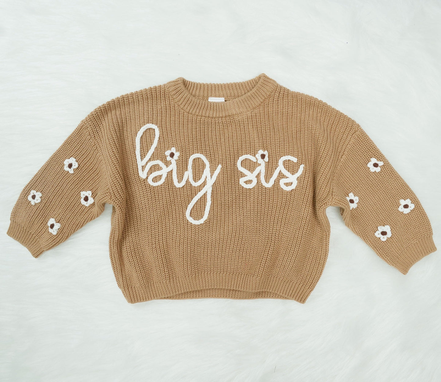 Big Sis Lil Sis Sweater - Big Sister Little Sister Matching Outfits Baby Girl Knit Sweater Fall Clothes