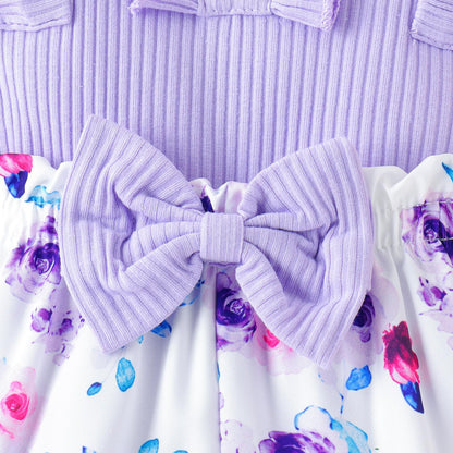 Newborn Baby Girl Clothes Outfits Ruffle Romper and Short Pant Sets with Headband Infant Bodysuits