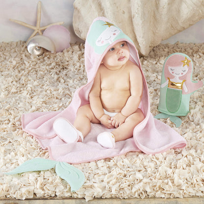 Baby Aspen "Utterly Adorable Cow Hooded Towel/Baby Robe, 0-9 Months