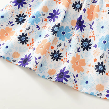 Newborn Infant Baby Girl Dress Toddler Girl Clothes Halter Backless Sleeveless Flower Sundress Summer Dresses for Girl
