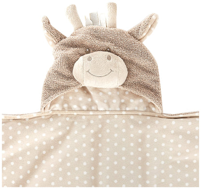 Stephan Baby Terry Plush Hooded Bath Towel, Frog, 0-24 Months