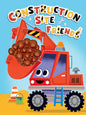 Construction Site Friends - Silicone Touch and Feel Board Book - Sensory Board Book