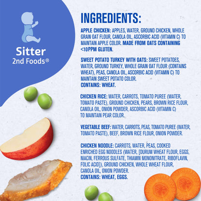 Gerber Stage 2 Baby Food, Super Blends Puree Tubs, No Added Colors or Flavors, Baby Puree, Variety 32-Pack