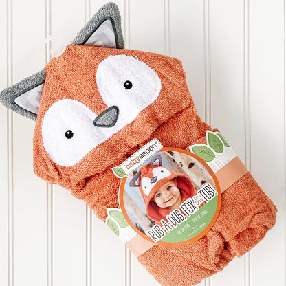 Baby Aspen "Utterly Adorable Cow Hooded Towel/Baby Robe, 0-9 Months