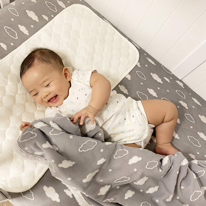 American Baby Company Heavenly Soft Chenille Sherpa Receiving Blanket, 3D Pink, 30" x 35", Warm and Cozy for Boys and Girls, Ideal for Baby Carrier, Stroller, and Travel