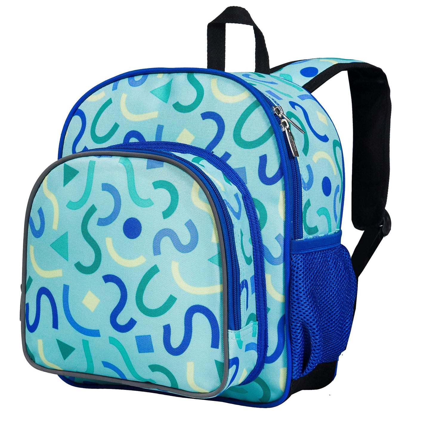 Wildkin 12-inch Kids Backpack – Padded, Adjustable, Ideal for Daycare & Travel - Trains, Planes, and Trucks