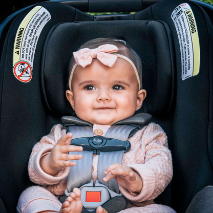 Chicco KeyFit® Max ClearTex® Infant Car Seat and Base, Rear-Facing Seat for Infants 4-30 lbs., Infant Head and Body Support, Compatible with Chicco Strollers, Baby Travel Gear | Lupine/Purple