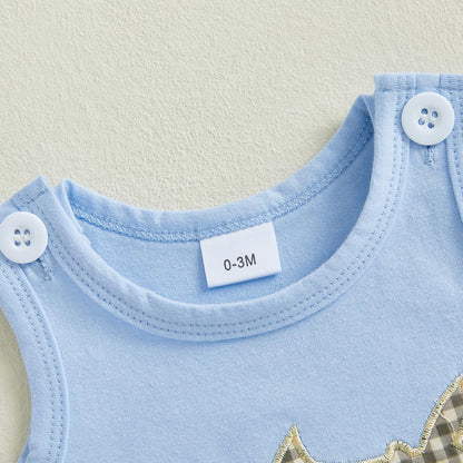 Halloween Baby Clothes Newborn Boy Tractor Pumpkin Onesie Infant Sleeveless Romper Toddler Bodysuit Cute Outfit