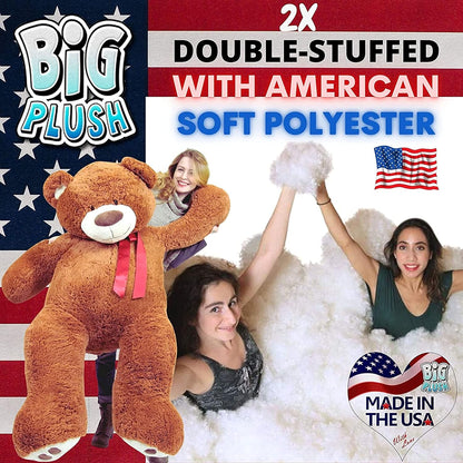 Big Plush 5-Foot Giant Teddy Bear - Soft Plush Toy - Huge Stuffed Animal in Big Box