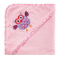Luvable Friends Unisex Baby Hooded Towel, Pink Dad, One Size