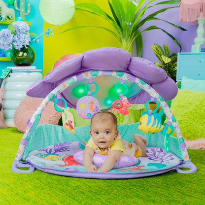 Bright Starts Disney Baby Finding Nemo Mr. Ray Ocean Lights & Music Gym, Ages Newborn +