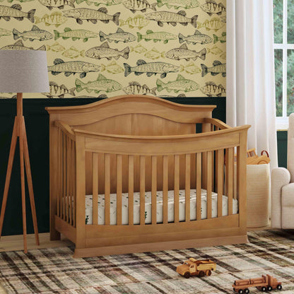 DaVinci Meadow 4-in-1 Convertible Crib in White, Greenguard Gold Certified