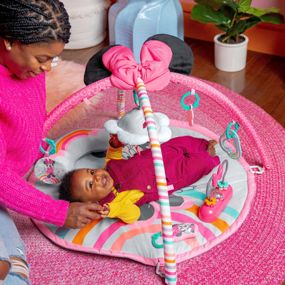 Bright Starts Disney Baby Finding Nemo Mr. Ray Ocean Lights & Music Gym, Ages Newborn +