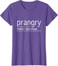 Prangry Pregnancy Funny - Pregnant Mom to Be Gifts T-Shirt