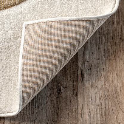 nuLOOM Anabell Giraffe Kids Area Rug, 4x6, Beige